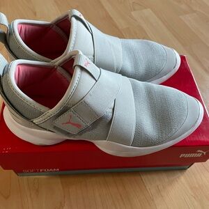 Womens - Puma Dare AC - Gray, Violet, Shell Pink - size 6.5